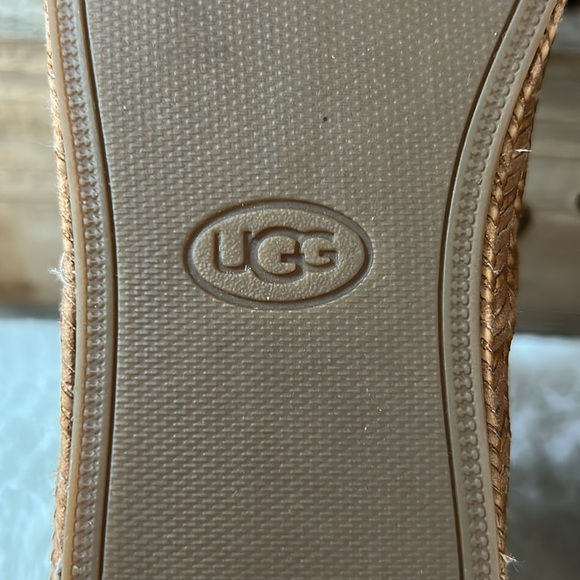 UGG Reid Moccasin Boots Chestnut Size 7 - Picture 8 of 10